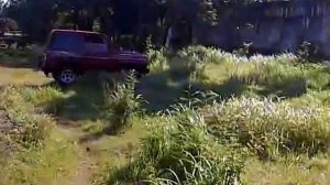 Daihatsu Taft 4x4 offroad trial