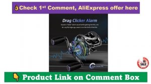 Soloking GKA200 Pro Baitcasting Fishing Reel