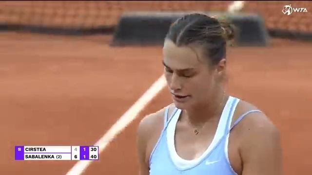 Aryna Sabalenka vs. Sorana Cirstea | 2023 Madrid Round 2 | WTA Match Highlights смотреть онлайн