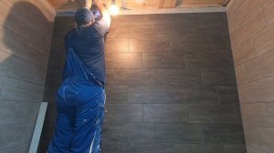 Как сделать натяжной потолок по керамограниту!Лучший способ!!!