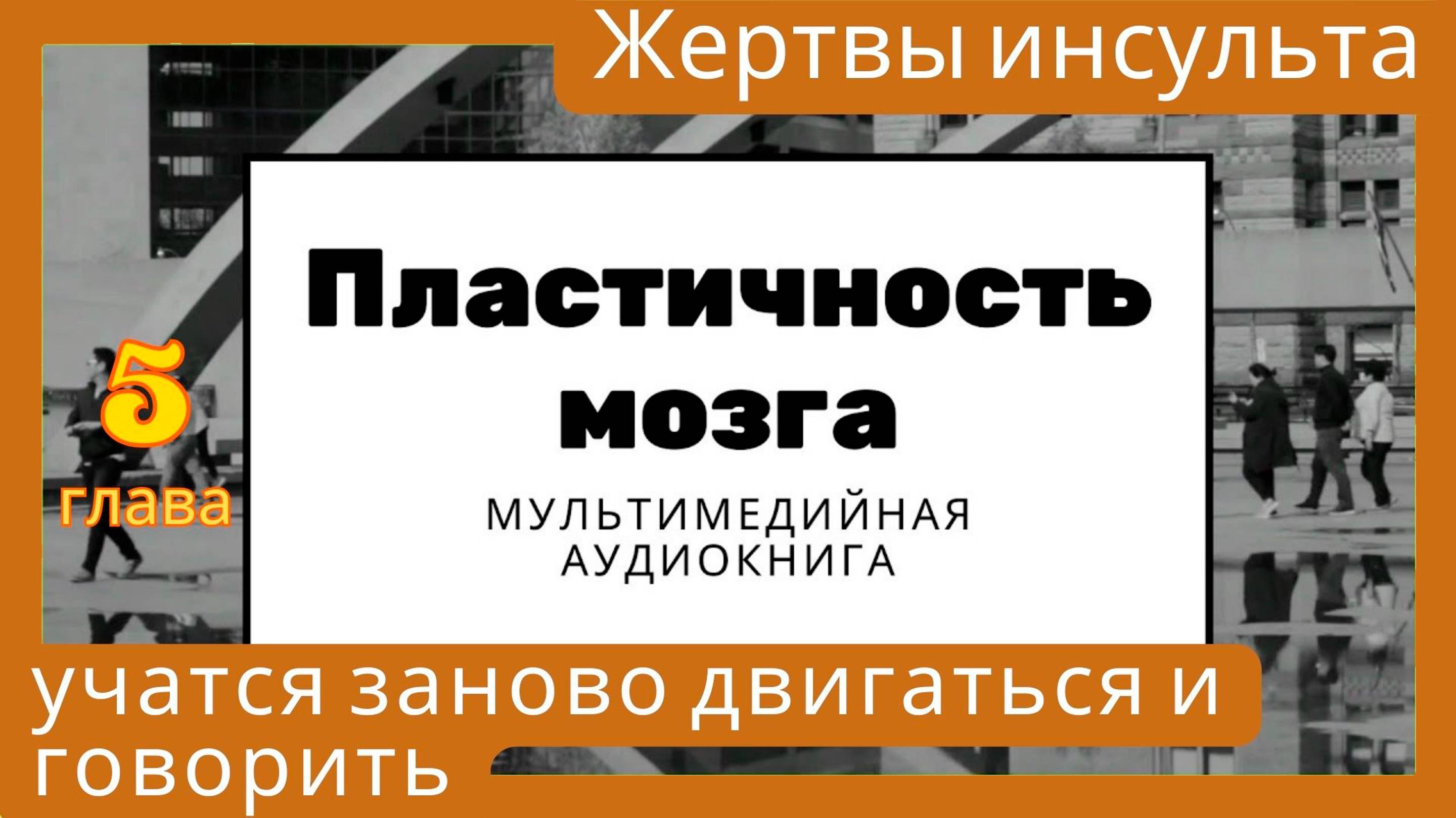 Пластичность мозга. Жертвы инсульта учатся заново двигаться и говорить.