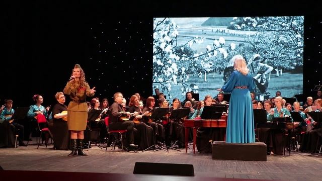 М.Блантер. Катюша. Лауреат Международных конкурсов Влада Верхотурова и сводный оркестр. 2023.