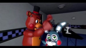 (SFM FNAF) Игрушечный Фредди против игрушечного Бонни (Озвучка от GR TV)