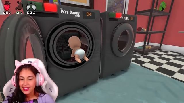 a DUDA virou um bebê, então eu virei o PAI DELA! смотреть онлайн