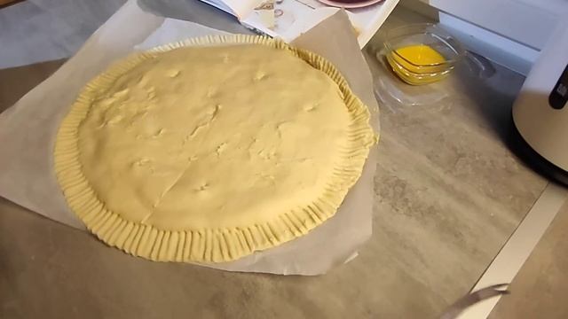 Французский Королевский Пирог с Миндальным Кремом(Франжипан)/Galette des Rois Frangipane Facile