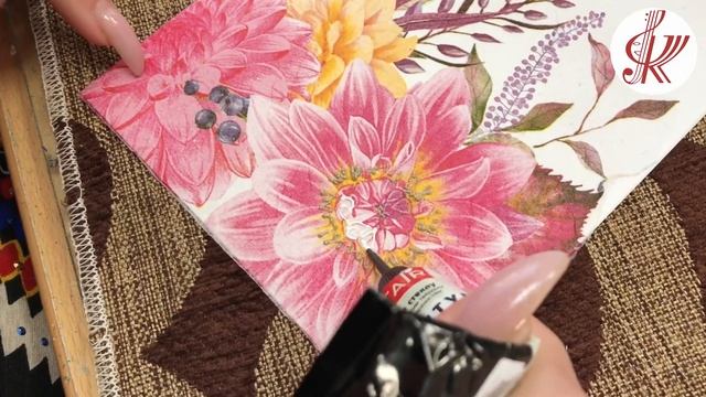 Мастер-класс по изготовлению цветочной открытки в технике декупаж смотреть онлайн