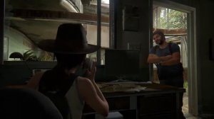 The Last of Us: Part 2 - Элли шутит над Джоэлом