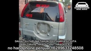 HARGA DAIHATSU TARUNA BEKAS HANYA 20 JUTA MURAH MASIH BISA NEGO