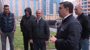 Глава Реутова Филипп Науменко проверил работу системы отопления в ЖК «Юбилейный» 08.10.2024