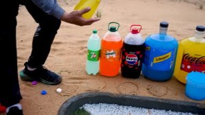 Как создать логотип Google Chrome с использованием Orbeez, Big Coca-Cola, Dr Pepper, Schweppes