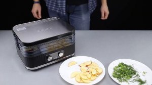 Видеоинструкция по эксплуатации сушилки для овощей и фруктов GARLYN D 11 720p