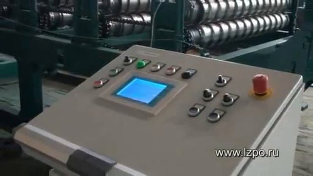 Полнокомплектная линия для профнастила C10 смотреть онлайн