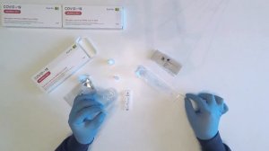 Экспресс тест Rapid Bio на антиген для диагностики коронавируса SARS CoV 2