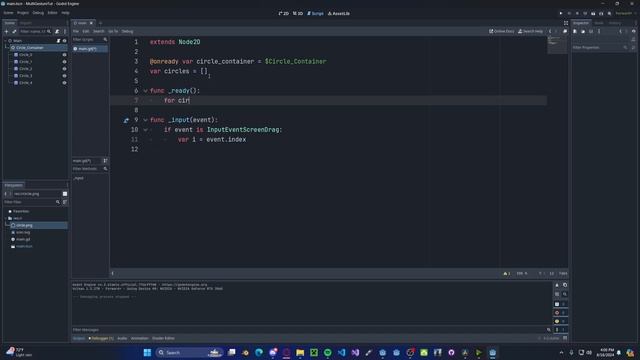 Godot 4 Multi-Touch Tutorial