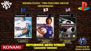 Soundtrack [Winning Eleven 6 Final Evolution, Pro Evolution Soccer 2] Returning Menu Screen (Japan)