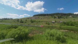 Полёты над рекой Усьва.