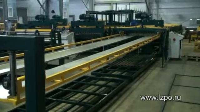 Полнокомплектная линия для профнастила С21 смотреть онлайн