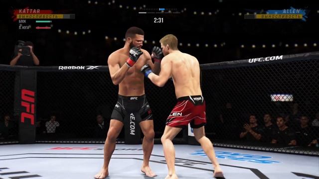 UFC  Vegas  63 | Келвин Каттар vs Арнольд Аллен | ПОЛНЫЙ БОЙ