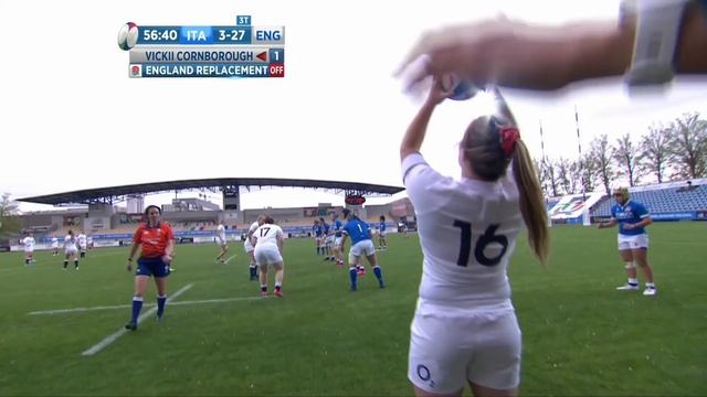 Italy v England - EXTENDED HIGHLIGHTS | Dow Doubles Up In High Scorer! | 2021 Women’s Six Nations смотреть онлайн