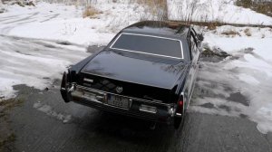 retard garage! 1973 Cadillac fleetwood brougham 472 cui exhaust sound...