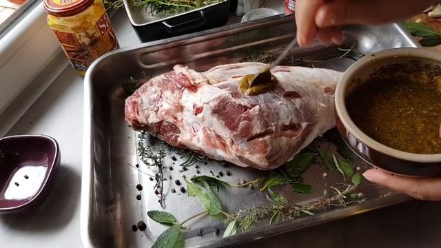 Кулинарочка/ Маринуем ногу ягненка / Мой ожественный РЕЦЕПТ/provenceallochka Recipes