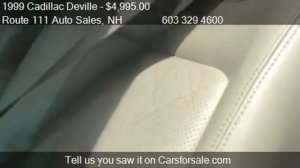 1999 Cadillac Deville contours - for sale in Hampstead, NH 0