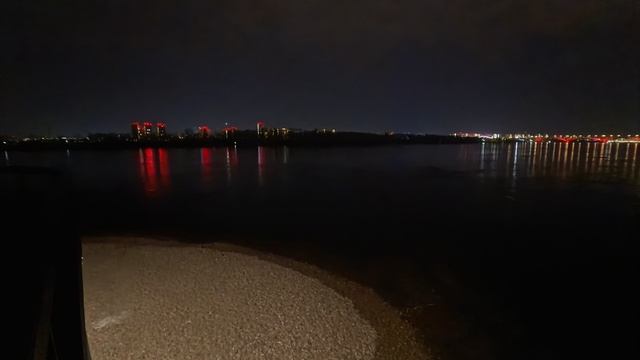 Krasnoyarsk, view of the historical city center from the Yenisei River embankment. October 7, 2024. смотреть онлайн