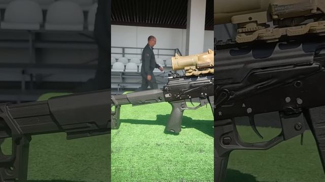 АК-308  - Обзор нового супермощного боевого Автомат Калашникова стрельба на Армия 2022 #Shorts