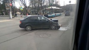 ДТП Симферополь перекрёсток ул.Гоголя и Кирова 12.03.2018