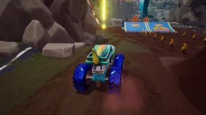 Трейлер Hot Wheels Monster Trucks Stunt Mayhem (Mega Wrex Showcase)
