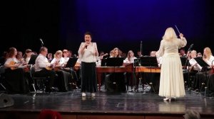 Д.Тухманов. Россия. Засл.раб.культ.РФ Александра Семёнова и сводный оркестр Севастополя. 12.06.2023.