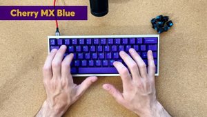 The Ultimate CHERRY MX BLUE Sound Test | Classic Clicky Switch!