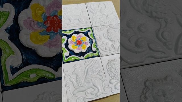 Изразец Ярославский гипс, бетон, для печей, каминов