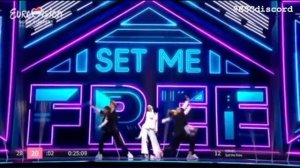 Stand-In Rehearsal - Eurovision 2021 - Israel - Eden Alene - Set Me Free (Snippet)