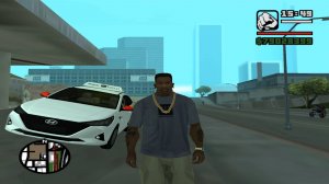 GTA SAN ANDREAS ХЕНДАЙ СОЛЯРИС ЯНДЕКС ТАКСИ!