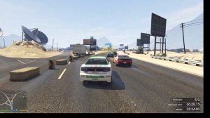 Гонка на DODGE Charger в #gta #gta5 #гта5 #гта #джэтеа