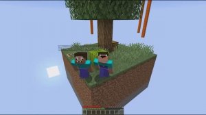НУБ И ПРО ВЫЖИВАЮТ НА ЛЕТАЮЩИХ ОСТРОВАХ В МАЙНКРАФТ! MINECRAFT!