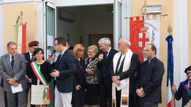 Camposampiero set 2016, inaugurazione scuola Cesare Battisti смотреть онлайн