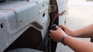 Nissan Cefiro Замена и переделка дверных гофр