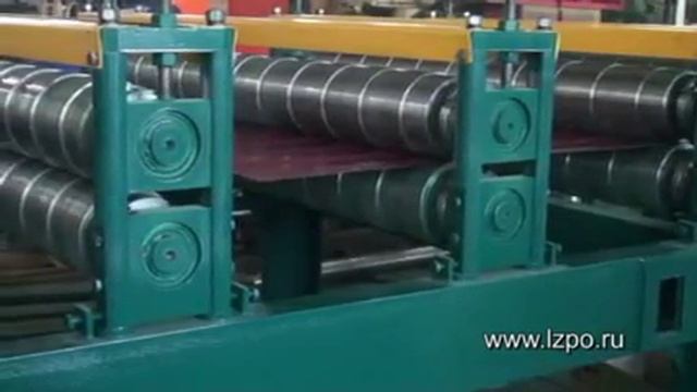 Полнокомплектная линия для профнастила C10-43 смотреть онлайн