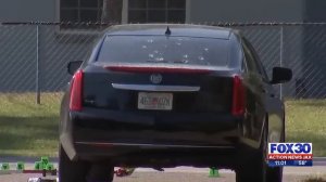 Search for shooter in Jacksonville as 60-70 shots fired into car | Action News Jax