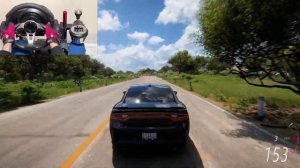 Rebuilding Dodge Charger SRT Hellcat - Forza Horizon 5 | Thrustmaster T300RS Gameplay