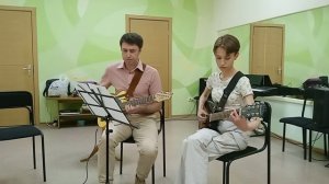 "Chi-Mai" - Ennio Morricone, (электрогитара), исп. Иван Шулер и Дарья Щербинина