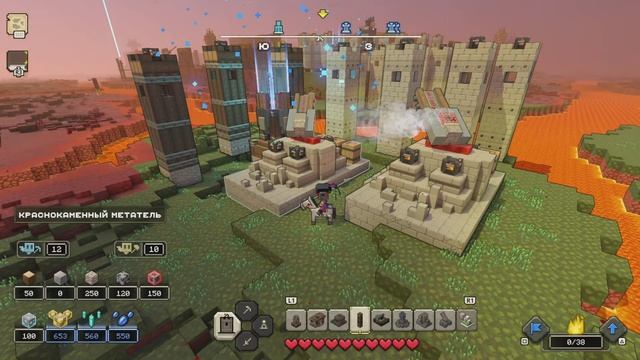 Minecraft Legends Осада крепости