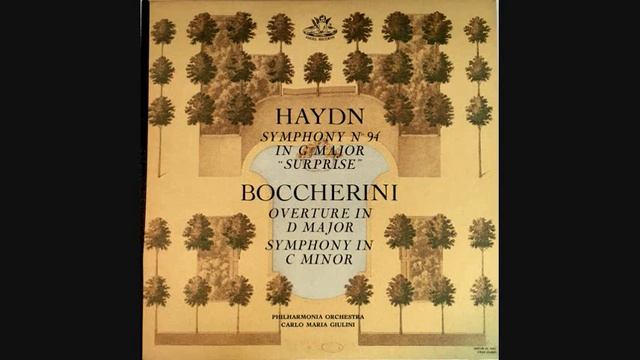 Haydn: Symphony No. 94 (Surprise) - Carlo Maria Giulini, 1957 - Angel 35712 смотреть онлайн