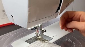 Как ровно подрубить край изделия на 2 мм