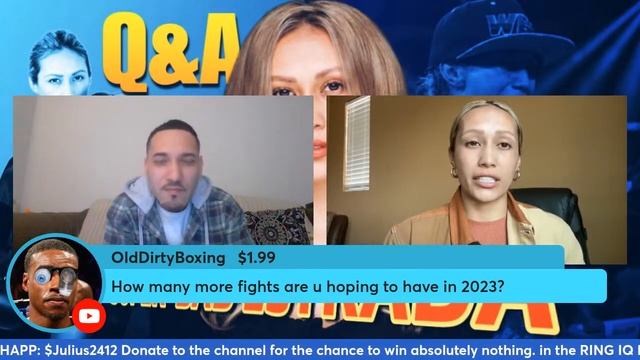 RING IQ LIVE WITH: SENIESA ESTRADA смотреть онлайн