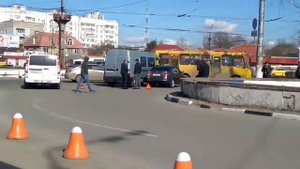 ДТП Симферополь центральный рынок 03.04.2018 КАК???