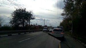 ДТП Ангарский перевал на спуске в Алушту 28 10 2017