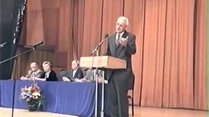 Выступление В.Г. Костомарова на X Московской олимпиаде школьников